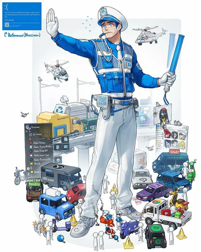 Everyday Objects Transformed Into Believable Anime Characters By This Artist (19 New Pics)