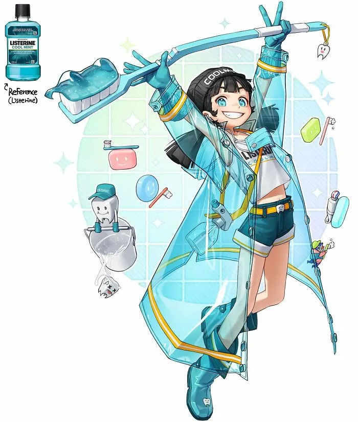 Everyday Objects Transformed Into Believable Anime Characters By This Artist (19 New Pics)