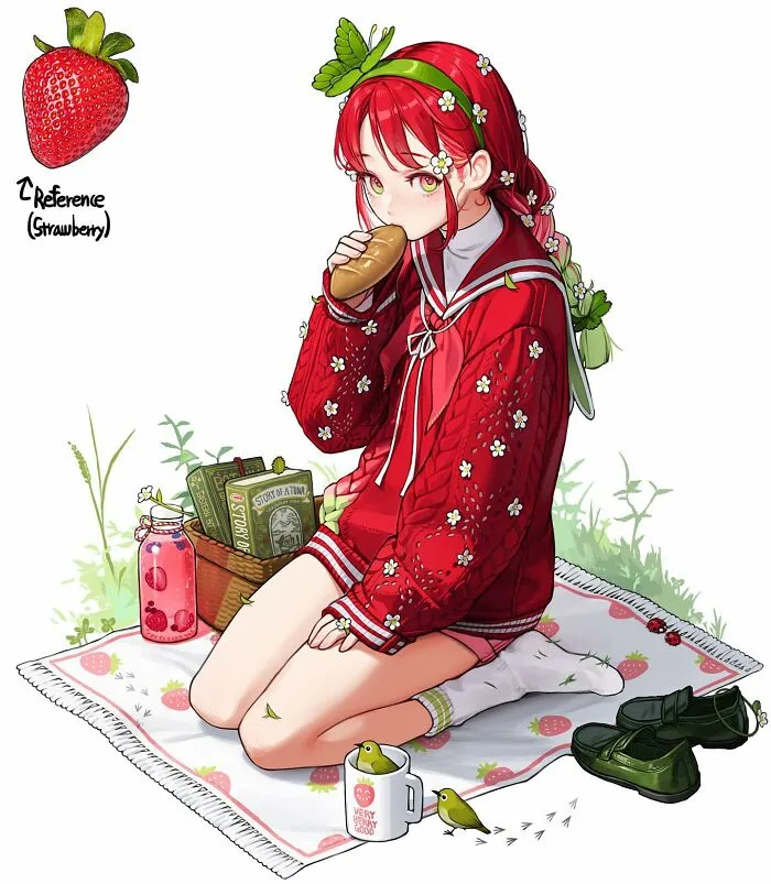 Everyday Objects Transformed Into Believable Anime Characters By This Artist (19 New Pics)