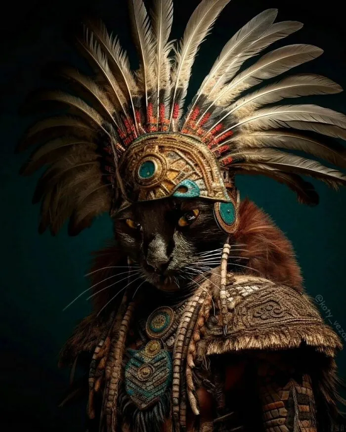 This Artist Swaps People In Classical Paintings With Cats (38 New Pics)