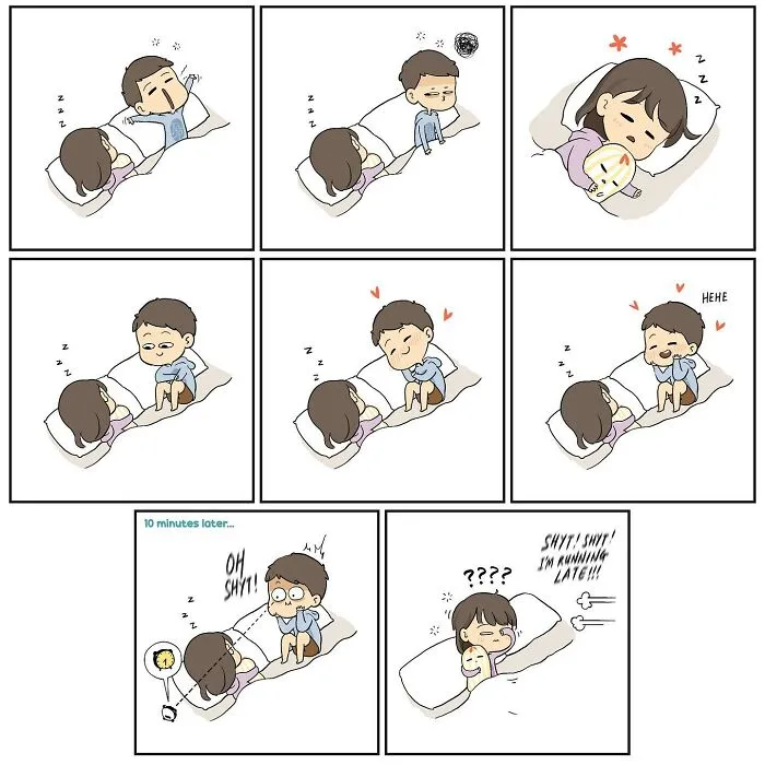 Artist Makes Comics About His Relationship With His Wife That Most Couples Will Probably Relate To (35 New Pics)