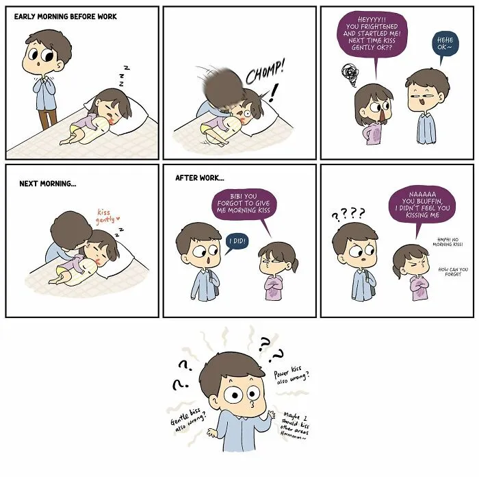 Artist Makes Comics About His Relationship With His Wife That Most Couples Will Probably Relate To (35 New Pics)