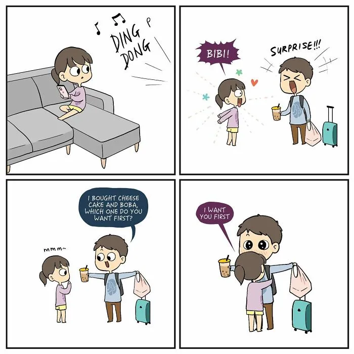 Artist Makes Comics About His Relationship With His Wife That Most Couples Will Probably Relate To (35 New Pics)