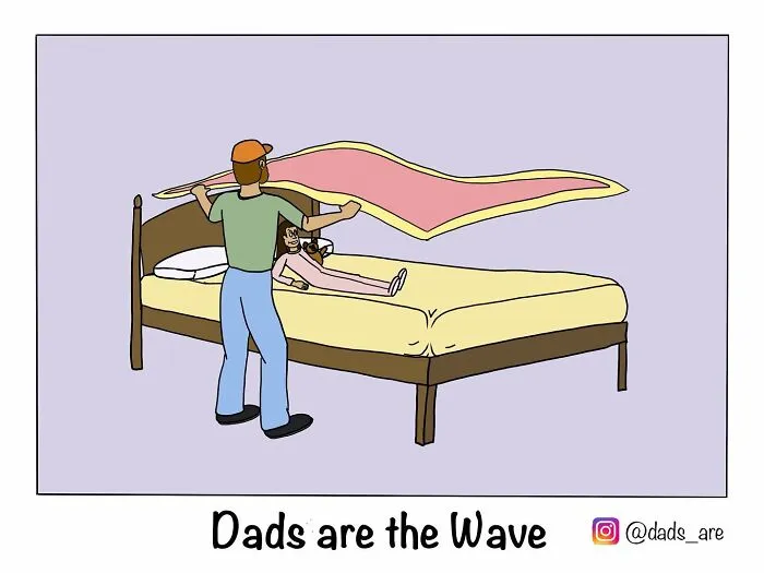 “Dads Are”: I Illustrate The Average Experience Of Being A Dad (35 Pics)