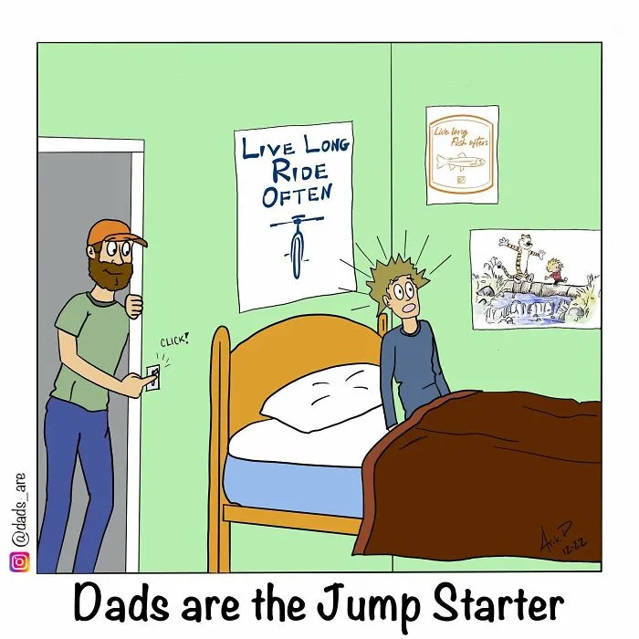As A Dad You Are So Many Things In The Eyes Of Your Child