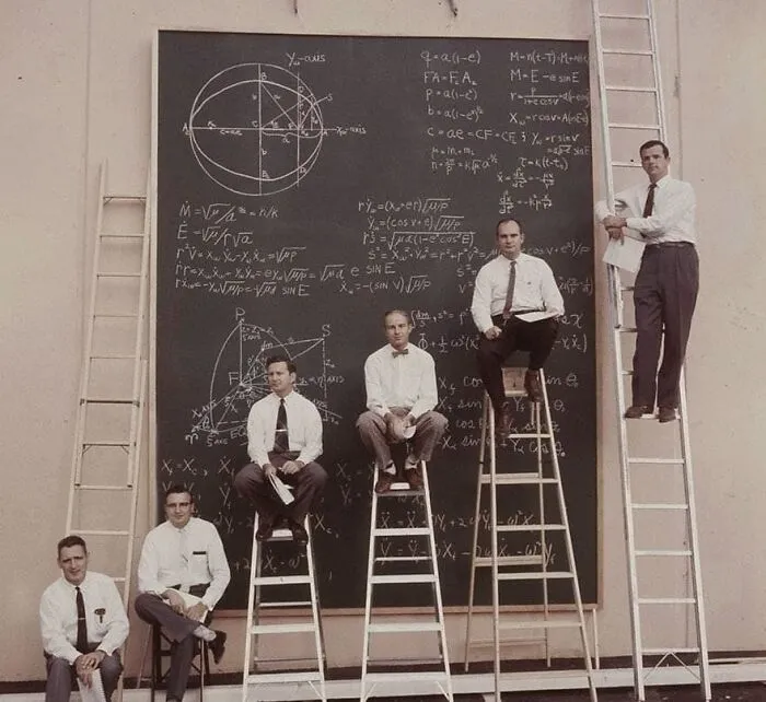 La NASA antes de los ordenadores modernos. 1961