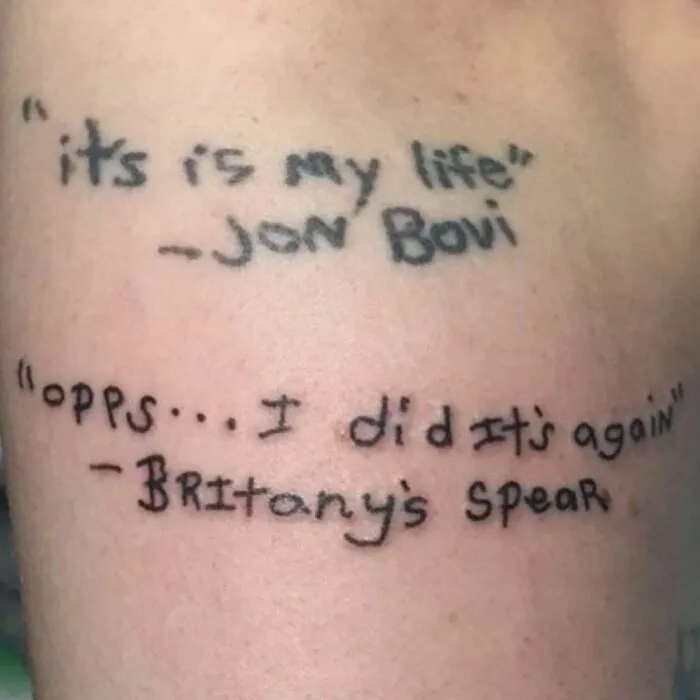 This IG Page Showcases The Epic Failures That Became A Lesson In Ink (35 Pics)