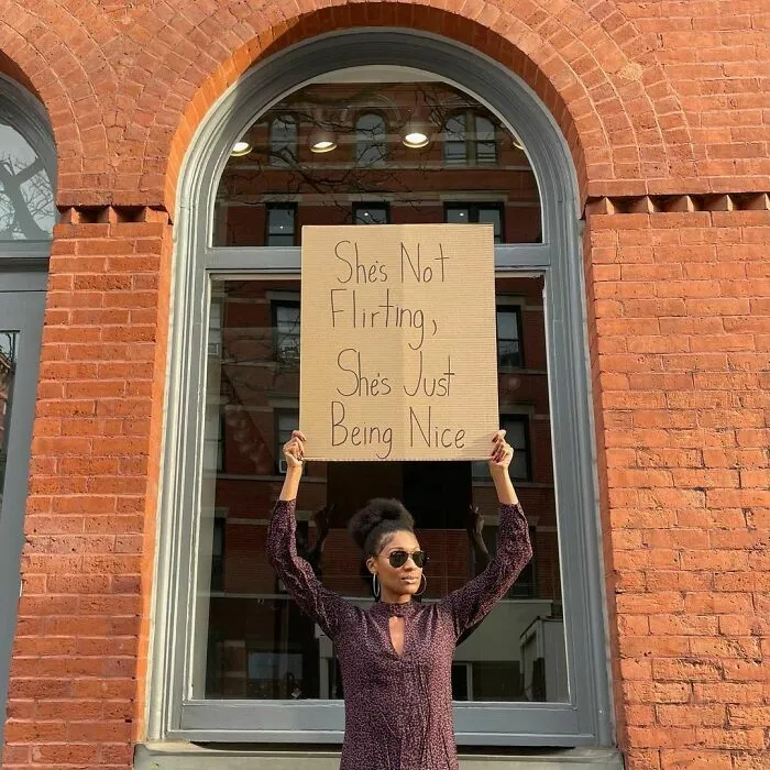 Woman Protests Annoying Everyday Things That Many Of Us Can Relate To (50 Pics)