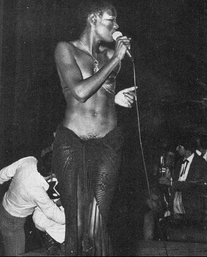 Grace Jones, The Palace, Paris, 1978