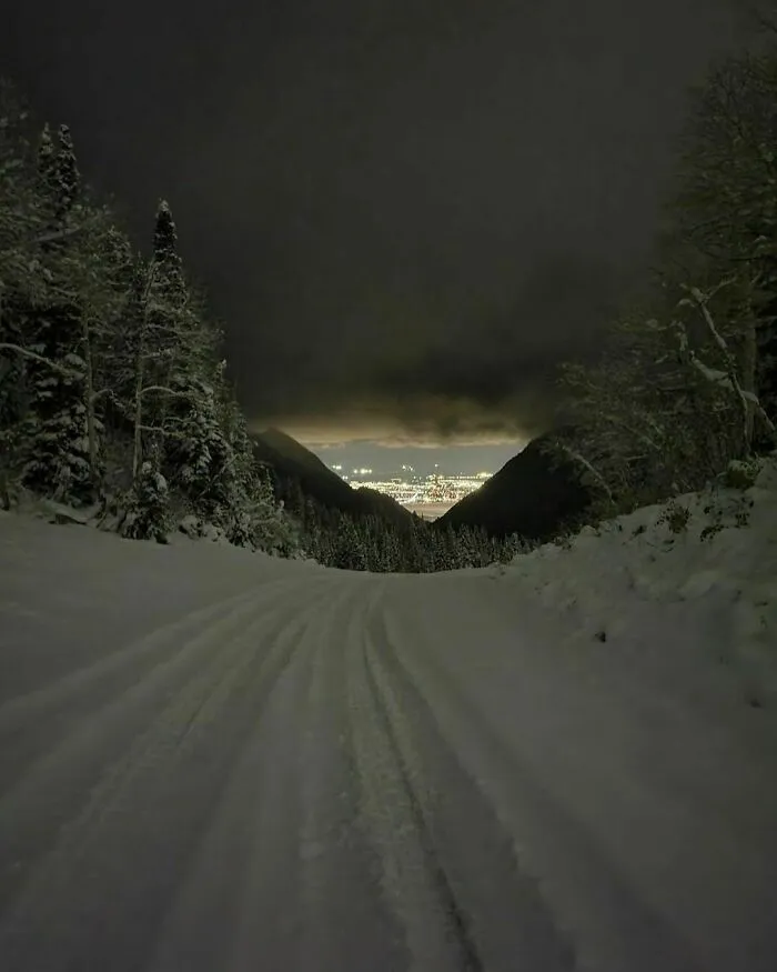 Skiing Down There…