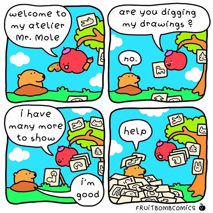 Artist Creates Humorous Comics That Might “Make Your Cheeks Dance” (28 Pics)