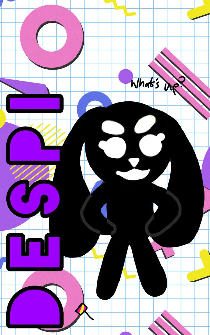 First Image In A Series Of Screensaver Designs. This One Is Despi! (March 3, 2023)
