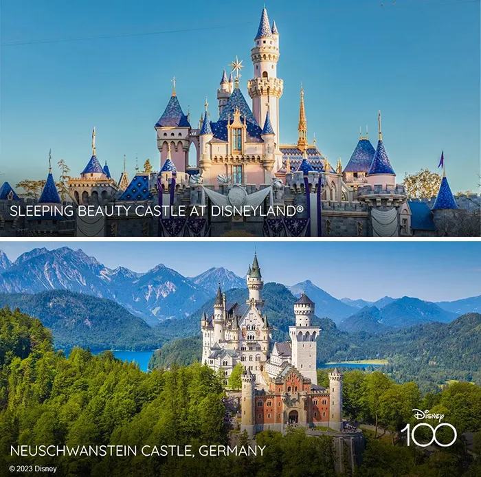Sleeping Beauty Castle At Disneyland