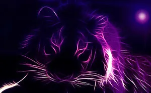 Hey, Pandas, Draw An Epic Neon Tiger