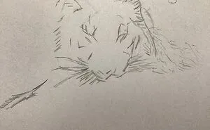 Hey, Pandas, Draw An Epic Neon Tiger