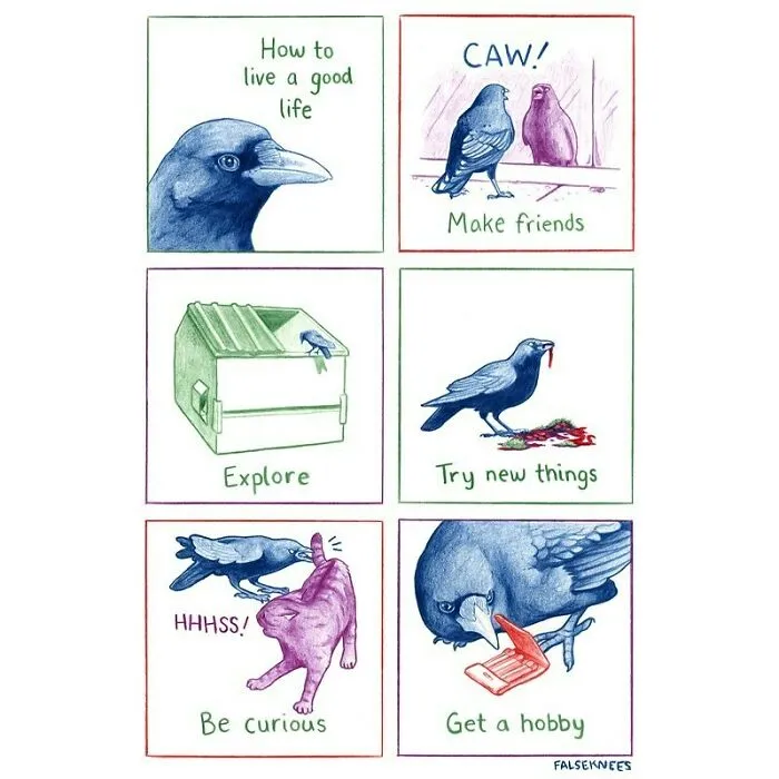 Artist Illustrates Existential Problems Through His Witty Wildlife Comics (45 New Pics)