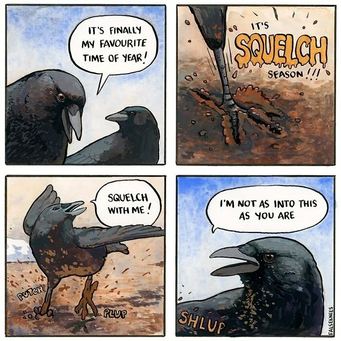 Artist Illustrates Existential Problems Through His Witty Wildlife Comics (45 New Pics)
