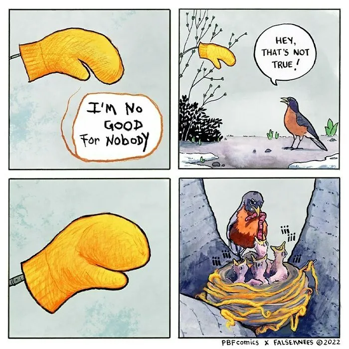 Artist Illustrates Existential Problems Through His Witty Wildlife Comics (45 New Pics)