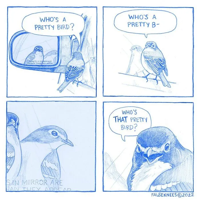 Artist Illustrates Existential Problems Through His Witty Wildlife Comics (45 New Pics)
