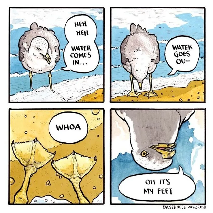 Artist Illustrates Existential Problems Through His Witty Wildlife Comics (45 New Pics)