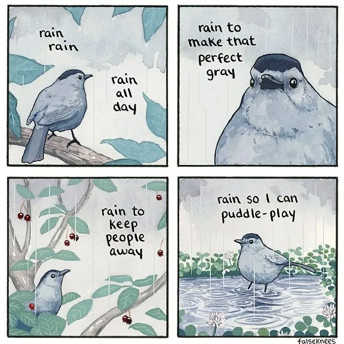Artist Illustrates Existential Problems Through His Witty Wildlife Comics (45 New Pics)