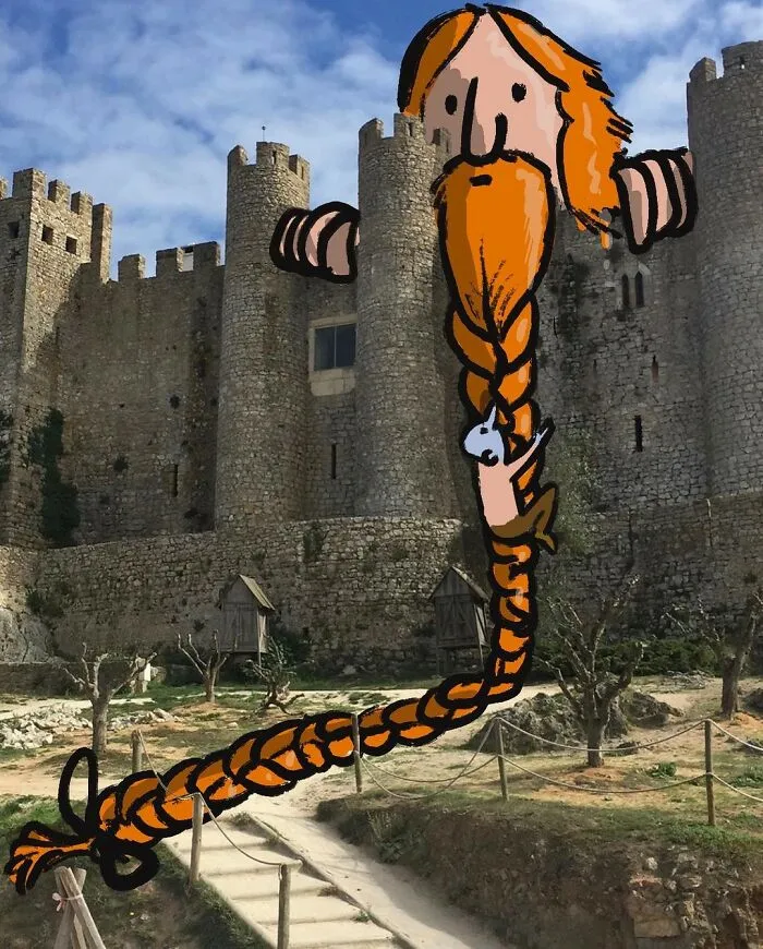 Illustrator Continues To 'Invade' Strangers’ Instagram Photos With Funny Cartoons (33 New Pics)