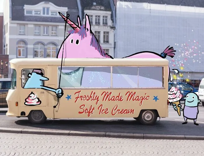 Illustrator Continues To 'Invade' Strangers’ Instagram Photos With Funny Cartoons (33 New Pics)