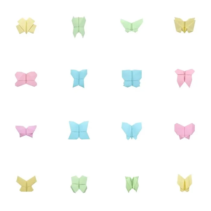 I Made Over 1000 Origami Butterflies (22 Pics)