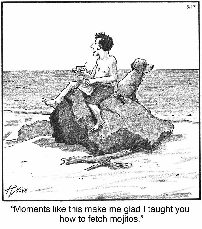 This New Yorker Magazine Cartoonist Creates Clever Comics That Poke Fun At Our Society (50 Pics)
