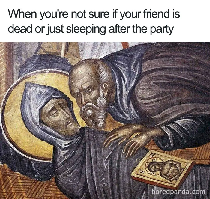 50 Paintings That Have Been Given A New Life Through Meme-Fication (New Pics)
