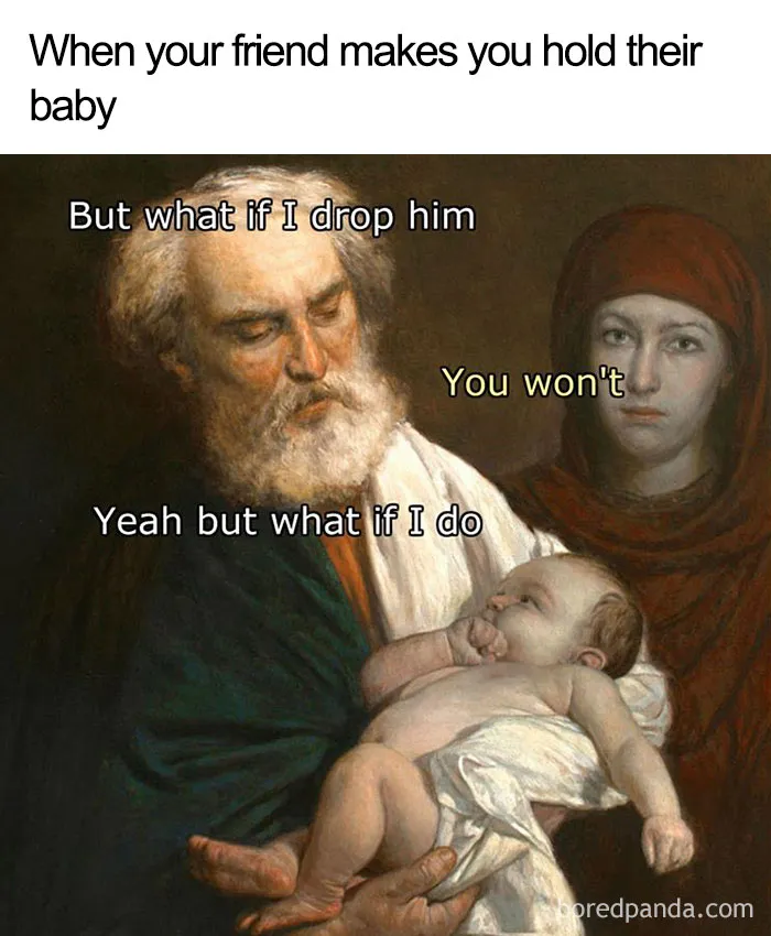 50 Paintings That Have Been Given A New Life Through Meme-Fication (New Pics)