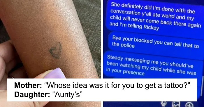 Mom Finds Out Aunt Tattooed Her 7-Year-Old While Babysitting, Calls The Police