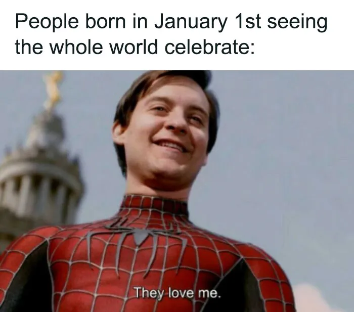 Born On New Year's Day Feeling Special
