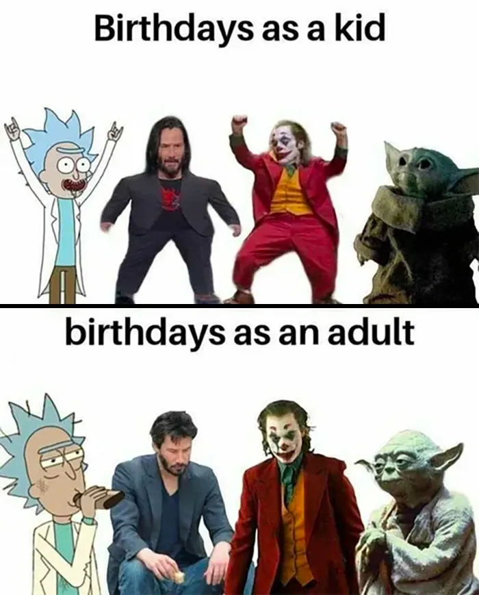 Birthdays As An Adult Suck