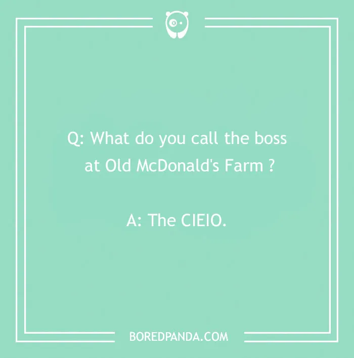 CEO of the Moo-niverse