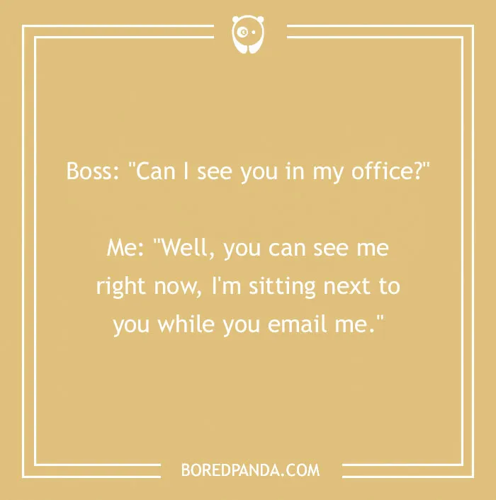 We’re Already In The Meeting