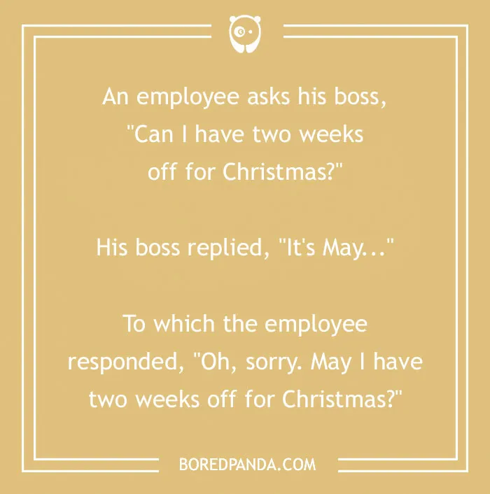 This Boss-Employee Banter Is Peak 2024