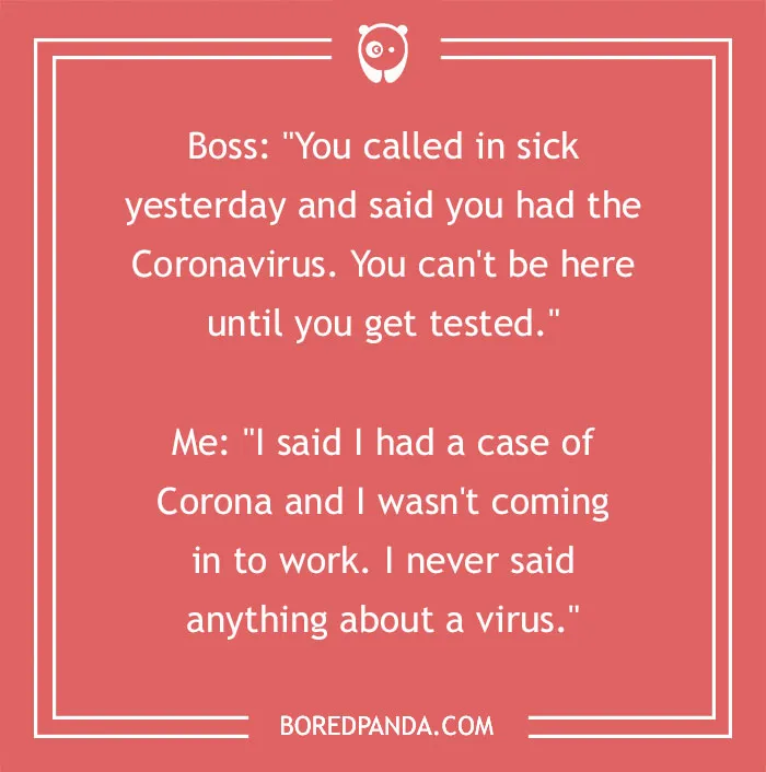 When “Corona” Means Just a Drink
