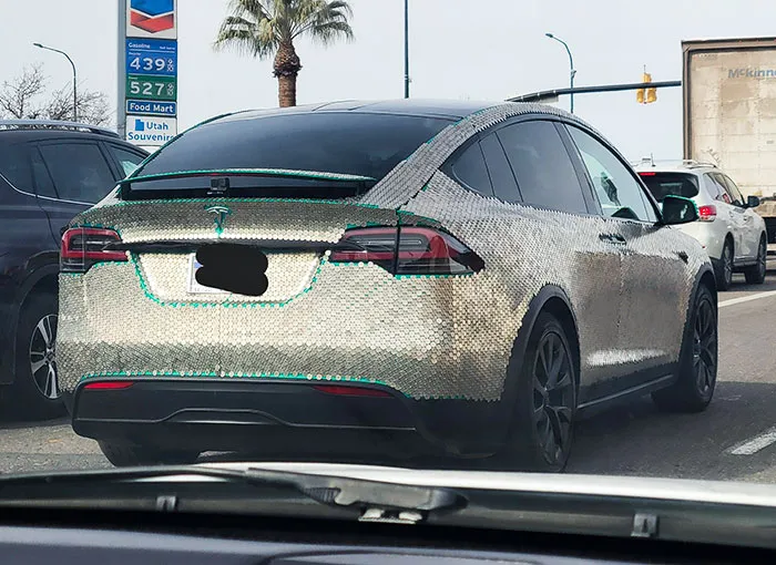 This Car Covered In Nickels