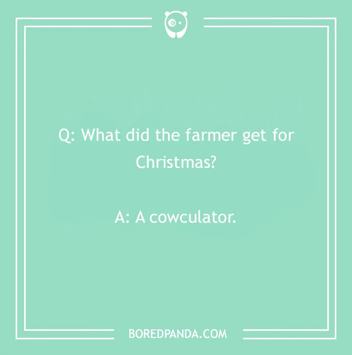 People Are Cracking Up At These 30 Christmas Jokes And Puns