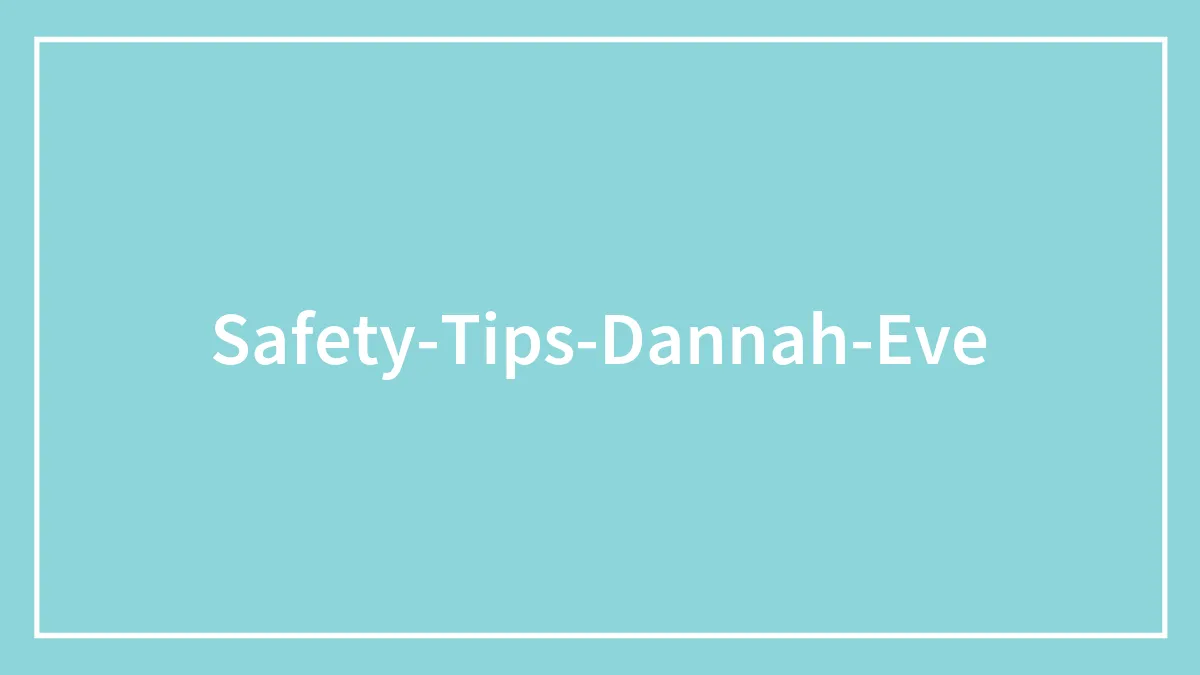 30 Safety Tips Everyone Should Know, Shared By This Criminology And Psychology Graduate