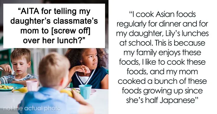 Woman Has The Audacity To Complain About Another Kid's Lunch To Her Mom, Gets Shut Down