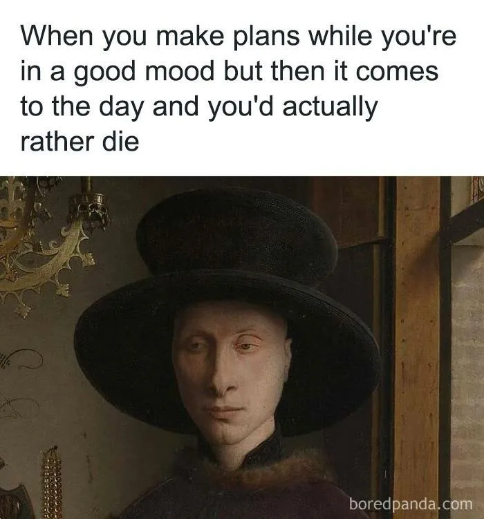 48 Hilarious Paintings From The “Ancient Memez” Instagram Account