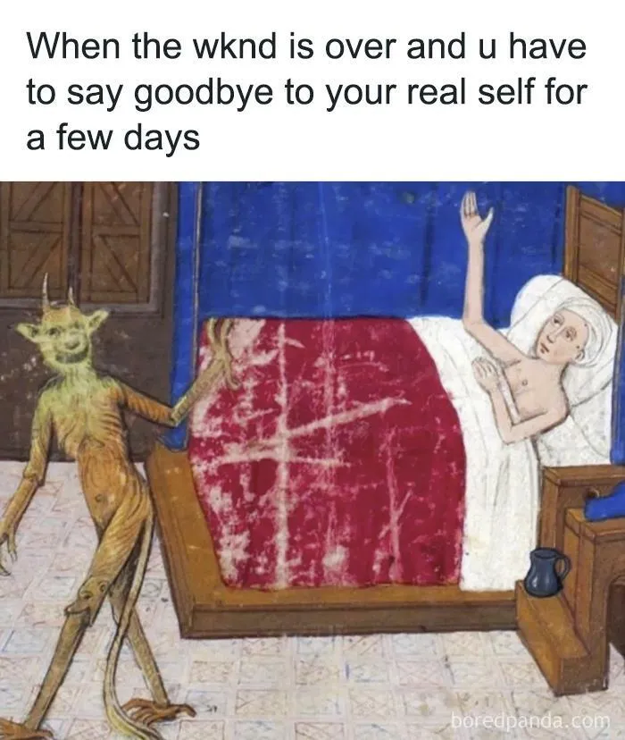 48 Hilarious Paintings From The “Ancient Memez” Instagram Account