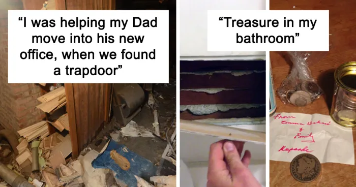 40 Times People Found Hidden Treasures Left By Previous Owners Inside Their Homes