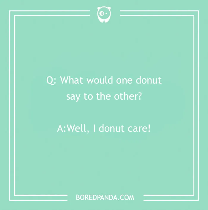 A Donut Conversation