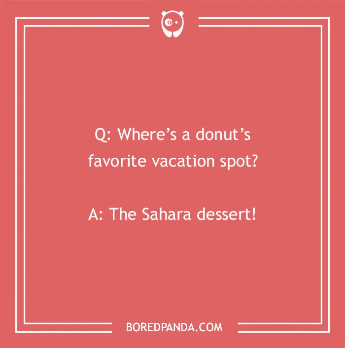 A Donut’s Favorite Vacation Spot