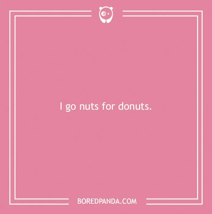 Short & Cute Donut Pun