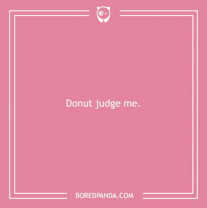 No Judging