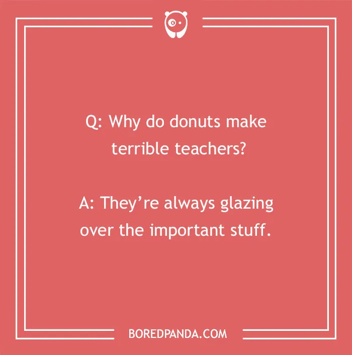 Terrible Teachers: Donut Joke For Kids